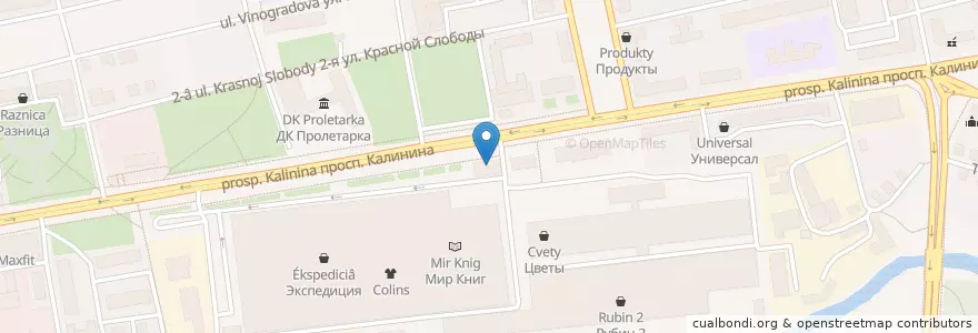 Mapa de ubicacion de Сбербанк en Rússia, Distrito Federal Central, Тверская Область, Городской Округ Тверь, Калининский Район.