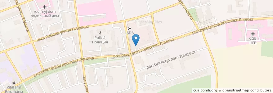 Mapa de ubicacion de Милан en Rússia, Distrito Federal Central, Брянская Область, Клинцовский Район, Городской Округ Клинцы.