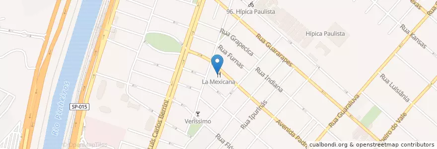 Mapa de ubicacion de La Mexicana en Brezilya, Güneydoğu Bölgesi, Сан Паулу, Região Geográfica Intermediária De São Paulo, Região Metropolitana De São Paulo, Região Imediata De São Paulo, Сан Паулу.