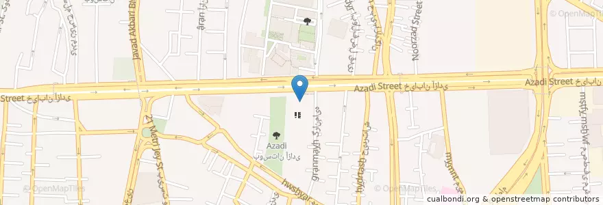 Mapa de ubicacion de مدرسه عاصمی en Iran, Teheran, شهرستان تهران, Teheran, بخش مرکزی شهرستان تهران.