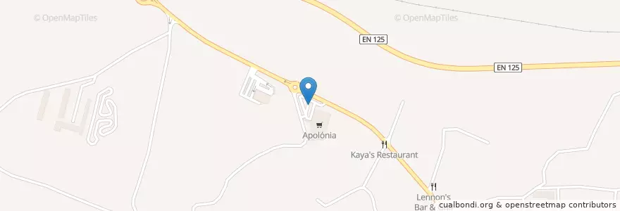 Mapa de ubicacion de Apolónia en Portekiz, Algarve, Algarve, Faro, Loulé, Almancil.