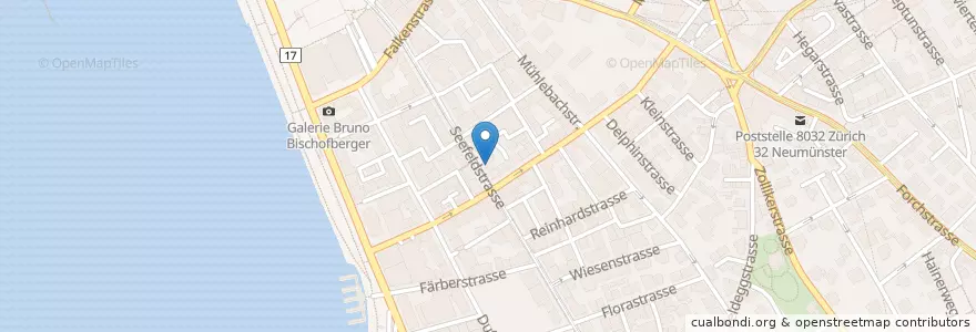 Mapa de ubicacion de Sazio Take Away en İsviçre, Zürih, Bezirk Zürich, Zürich.