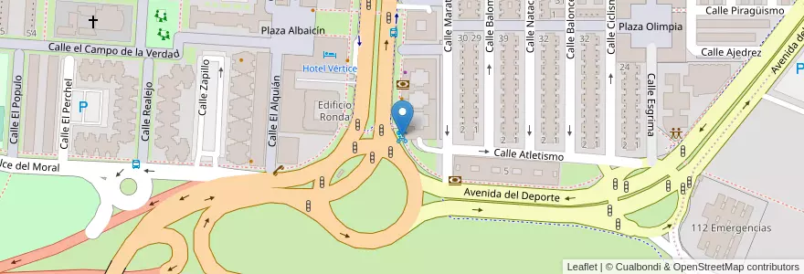 Mapa de ubicacion de 229 Avenida Aeronáutica en 西班牙, 安达鲁西亚, Sevilla, Sevilla.