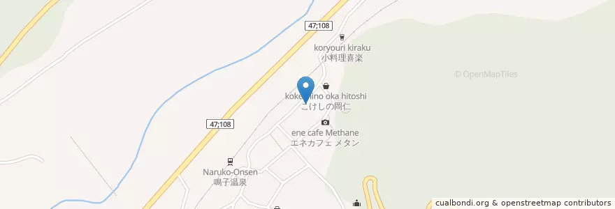 Mapa de ubicacion de スナック ドルフィン en Japan, Präfektur Miyagi, Ōsaki.