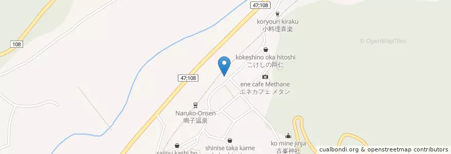 Mapa de ubicacion de 佐藤屋 en Japan, Präfektur Miyagi, Ōsaki.