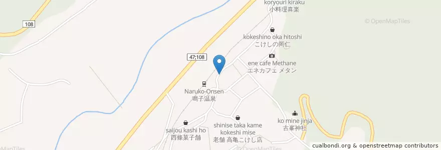 Mapa de ubicacion de 山菜とそば ふじや en Japan, Präfektur Miyagi, Ōsaki.