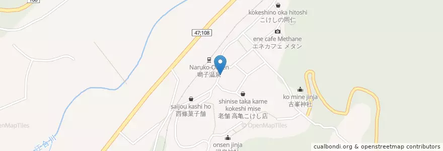 Mapa de ubicacion de 遊佐クリニック en Japan, Präfektur Miyagi, Ōsaki.