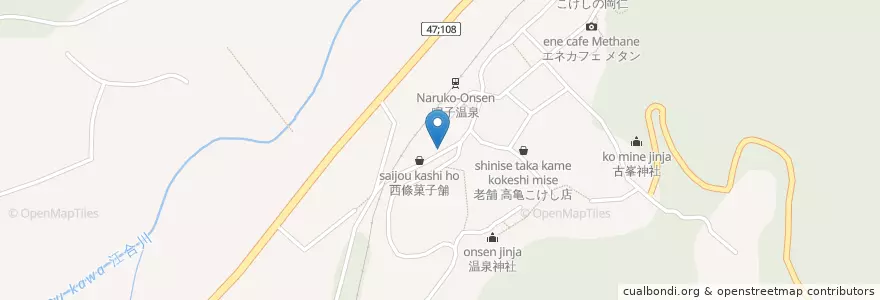 Mapa de ubicacion de フィリピンスナック エマリ en 日本, 宫城县, 大崎市.