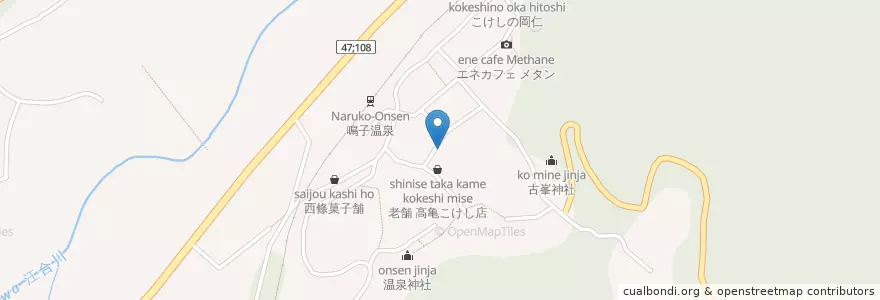 Mapa de ubicacion de 佐藤医院 en اليابان, 宮城県, 大崎市.