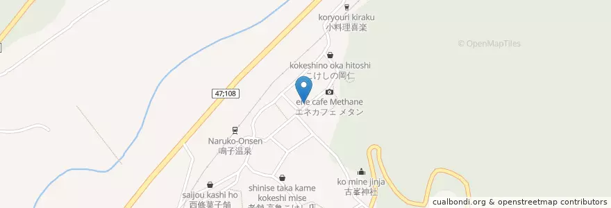 Mapa de ubicacion de 和風スナック 遊 en Giappone, 宮城県, 大崎市.