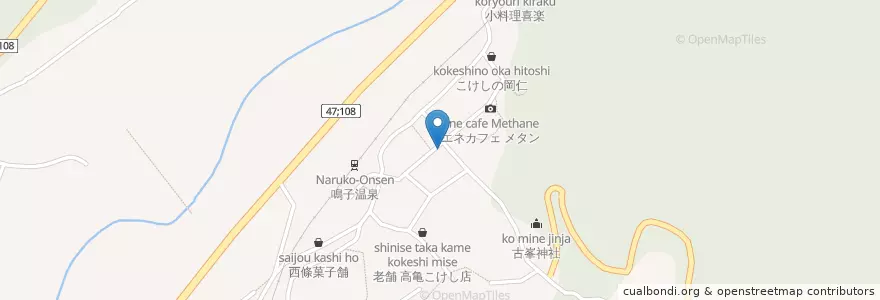 Mapa de ubicacion de お食事処 たかはし亭 en 日本, 宫城县, 大崎市.