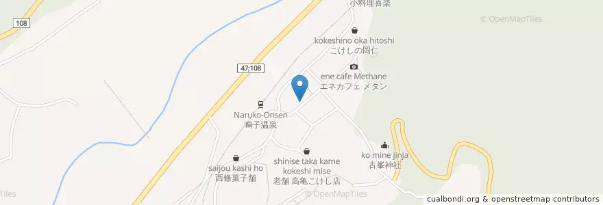 Mapa de ubicacion de スナック 蓮 en 日本, 宫城县, 大崎市.