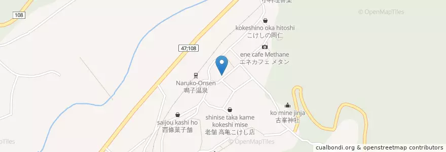 Mapa de ubicacion de スナック 乾杯 en Japan, Präfektur Miyagi, Ōsaki.