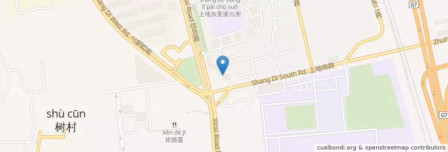 Mapa de ubicacion de 中国民生银行 en Chine, Pékin, Hebei, 海淀区.