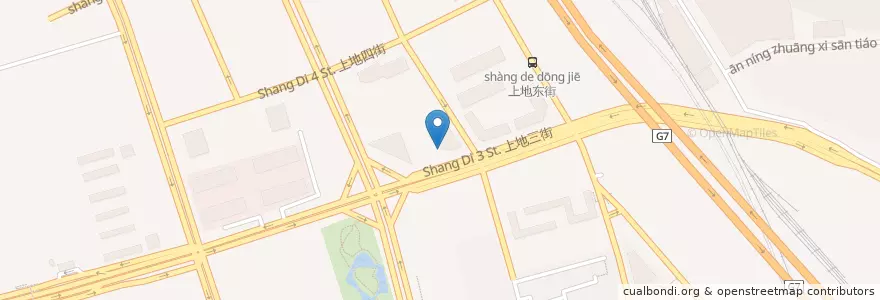 Mapa de ubicacion de 交通银行 en چین, پکن, هبئی, 海淀区.