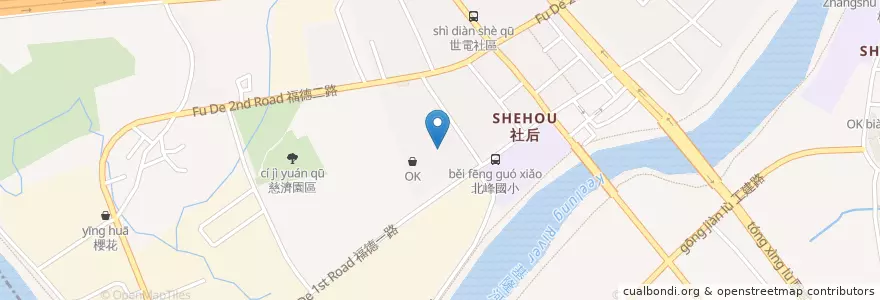 Mapa de ubicacion de 拉亞漢堡 en 台湾, 新北市, 汐止区.
