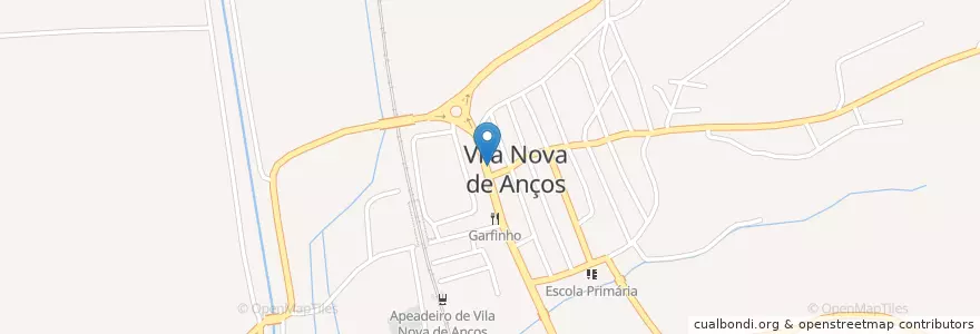 Mapa de ubicacion de Crédito Agrícola en Portugal, Centro, Baixo Mondego, Coimbra, Soure, Vila Nova De Anços.
