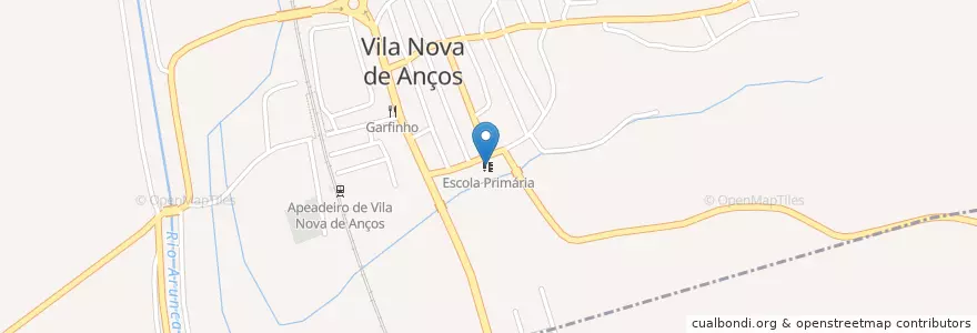 Mapa de ubicacion de Escola Primária en Portugal, Centro, Baixo Mondego, Coímbra, Soure, Vila Nova De Anços.