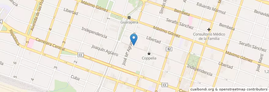 Mapa de ubicacion de Arlequín en 古巴, Ciego De Ávila, Ciego De Ávila, Ciudad De Ciego De Ávila, Ciudad De Ciego De Ávila.