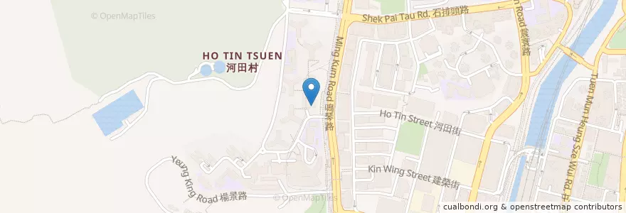 Mapa de ubicacion de 山景邨第2期多層停車場 Shan King Estate Phase 2 Multi-storey Car Park en China, Hong Kong, Guangdong, Wilayah Baru, 屯門區 Tuen Mun District.
