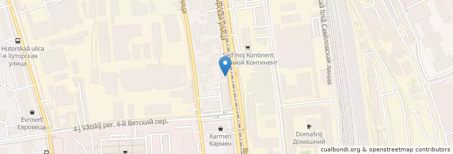 Mapa de ubicacion de Грибная аптека en 俄罗斯/俄羅斯, Центральный Федеральный Округ, Москва, Северный Административный Округ.