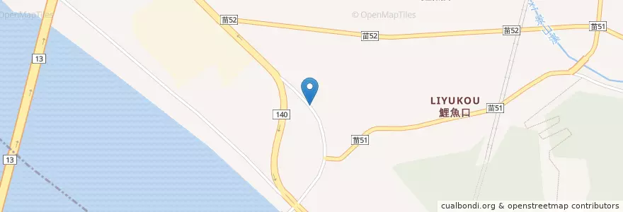 Mapa de ubicacion de 鯉魚派出所 en 臺灣, 臺灣省, 苗栗縣, 三義鄉.