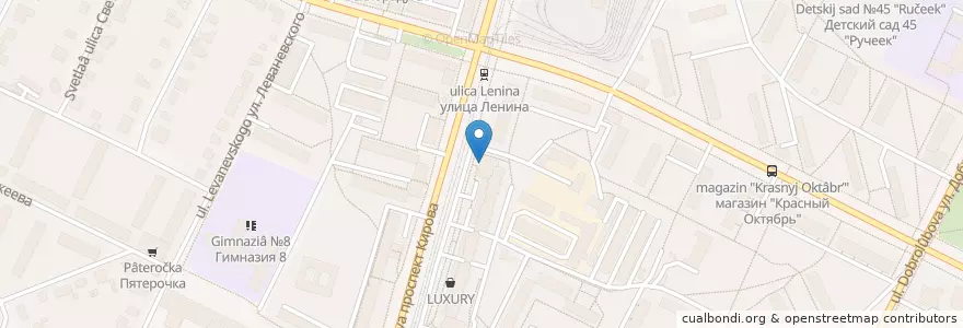 Mapa de ubicacion de Росбанк en 俄罗斯/俄羅斯, Центральный Федеральный Округ, 莫斯科州, Коломенский Городской Округ.