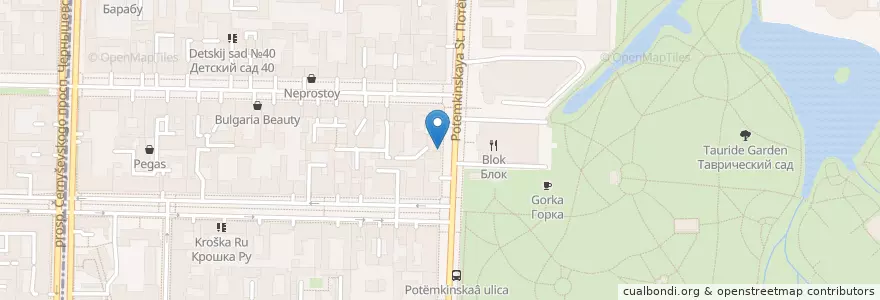 Mapa de ubicacion de Orera en Russia, Northwestern Federal District, Leningrad Oblast, Saint Petersburg, Центральный Район, Округ Смольнинское.
