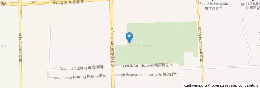Mapa de ubicacion de 昌平公园公厕 en Cina, Pechino, Hebei, 昌平区.