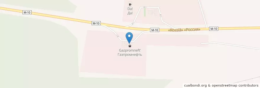 Mapa de ubicacion de Газпромнефть en Russland, Föderationskreis Nordwest, Oblast Nowgorod, Валдайский Район, Едровское Сельское Поселение.