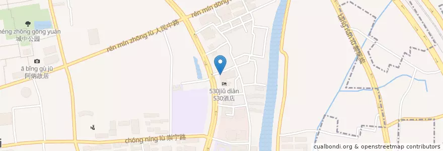 Mapa de ubicacion de 华夏银行 en الصين, ووشي, 梁溪区(Liangxi).