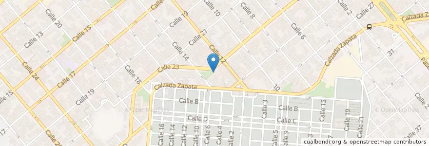 Mapa de ubicacion de MAMBO en 쿠바, La Habana, Plaza De La Revolución.