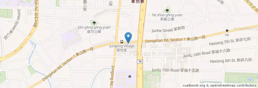 Mapa de ubicacion de 幼恩小兒科 en Taiwan, Taichung, 北屯區.