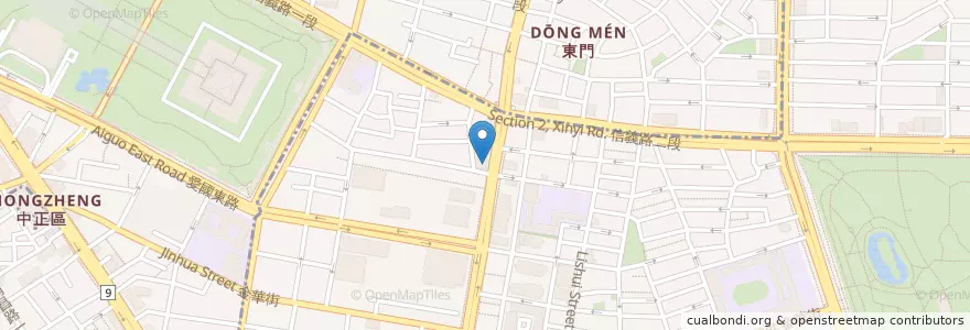 Mapa de ubicacion de 鬍鬚張魯肉飯 en Tayvan, 新北市, Taipei.