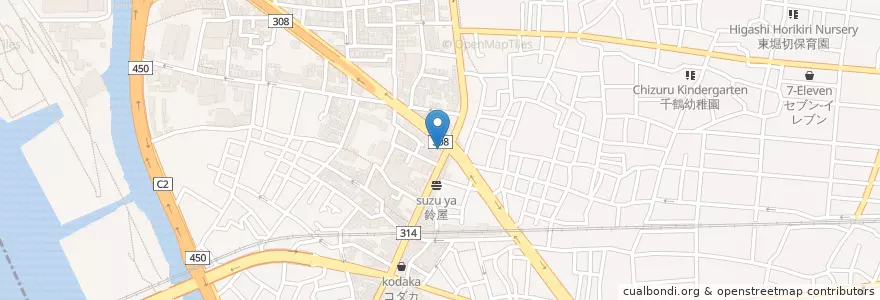 Mapa de ubicacion de 早稲田育英ゼミナール en 日本, 東京都, 葛飾区.