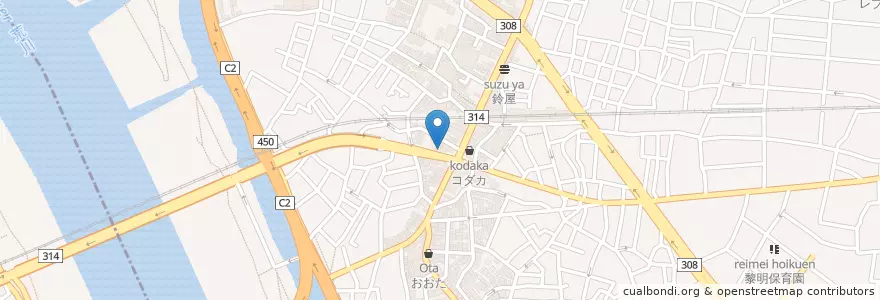Mapa de ubicacion de ガールズバーHearts en 日本, 東京都, 葛飾区.
