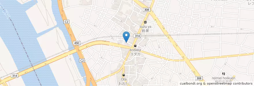 Mapa de ubicacion de 林整形外科 en Japan, Tokyo, Katsushika.