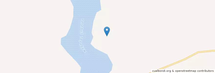 Mapa de ubicacion de Теребужский сельсовет en Rusland, Centraal Federaal District, Oblast Koersk, Щигровский Район, Теребужский Сельсовет.