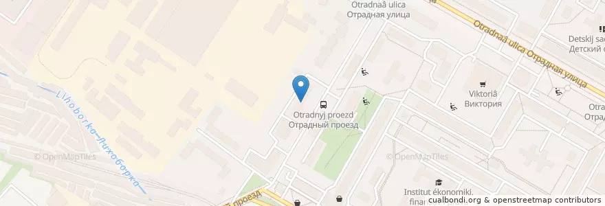Mapa de ubicacion de Gorzdrav en Russia, Central Federal District, Moscow, North-Eastern Administrative Okrug.