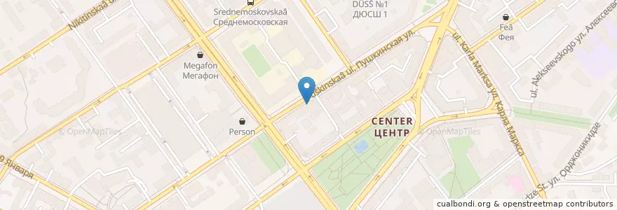 Mapa de ubicacion de Штолле en Rusya Federasyonu, Центральный Федеральный Округ, Voronej Oblastı, Городской Округ Воронеж.