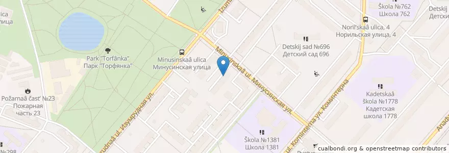 Mapa de ubicacion de Семейная стоматология en Russia, Central Federal District, Moscow, North-Eastern Administrative Okrug, Losinoostrovsky District.