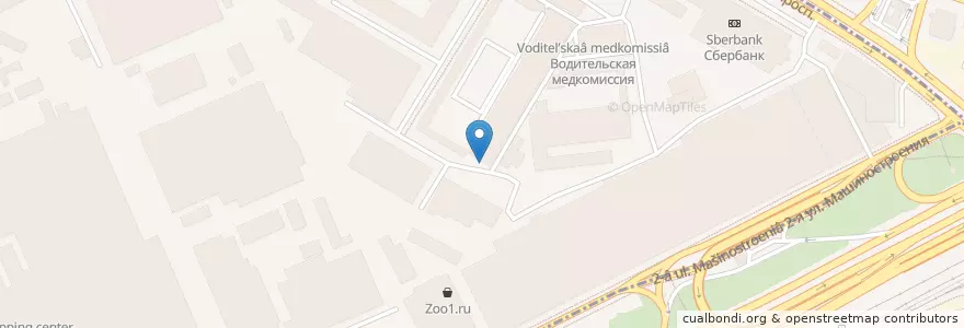 Mapa de ubicacion de АвтоМотоШкола Мото-Образ en Rússia, Distrito Federal Central, Москва, Юго-Восточный Административный Округ, Южнопортовый Район.
