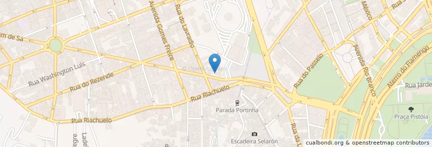 Mapa de ubicacion de Bar do Augusto en ブラジル, 南東部地域, リオ デ ジャネイロ, Região Geográfica Imediata Do Rio De Janeiro, Região Metropolitana Do Rio De Janeiro, Região Geográfica Intermediária Do Rio De Janeiro, リオデジャネイロ.