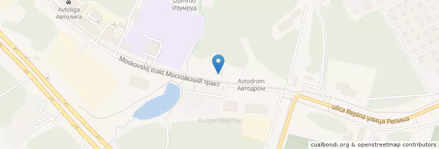 Mapa de ubicacion de Moik inn en روسیه, Уральский Федеральный Округ, Свердловская Область, Городской Округ Екатеринбург.