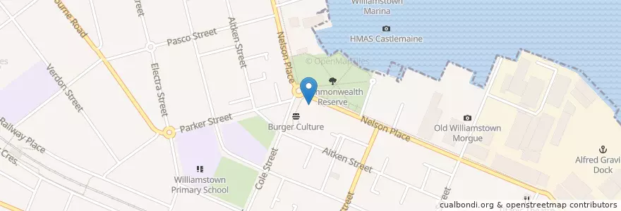 Mapa de ubicacion de Tick Tol en Австралия, Виктория, City Of Hobsons Bay.