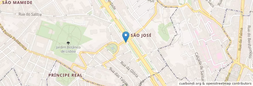 Mapa de ubicacion de Maritaca - Food and Fun en Португалия, Área Metropolitana De Lisboa, Лиссабон, Grande Lisboa, Лиссабон, Santo António.