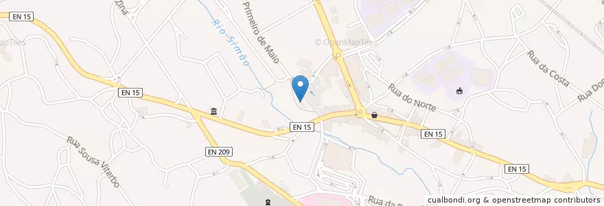 Mapa de ubicacion de Studio en البرتغال, المنطقة الشمالية (البرتغال), بورتو, Área Metropolitana Do Porto, Valongo, Valongo.