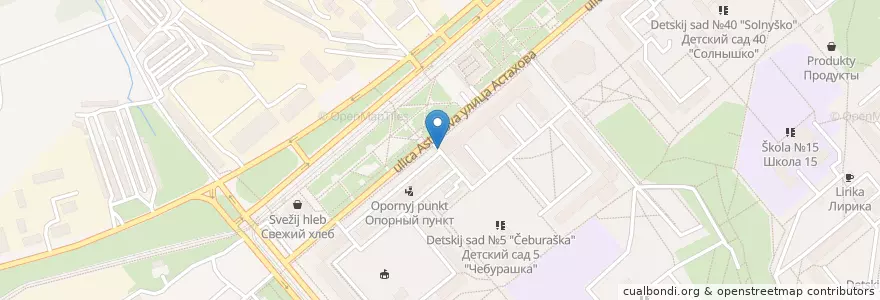 Mapa de ubicacion de Союзпечать en Rusland, Centraal Federaal District, Oblast Moskou, Коломенский Городской Округ.