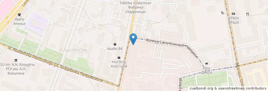 Mapa de ubicacion de StarHit en Russia, Distretto Federale Centrale, Москва, Южный Административный Округ, Центральный Административный Округ, Район Якиманка.