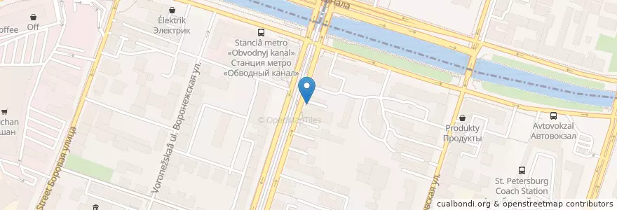 Mapa de ubicacion de Лекрус en Rusya Federasyonu, Северо-Западный Федеральный Округ, Ленинградская Область, Санкт-Петербург.